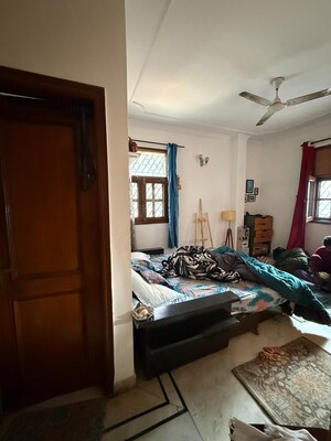 Bedroom in 2 BHK Builder Floor at Kalkaji – for Rent