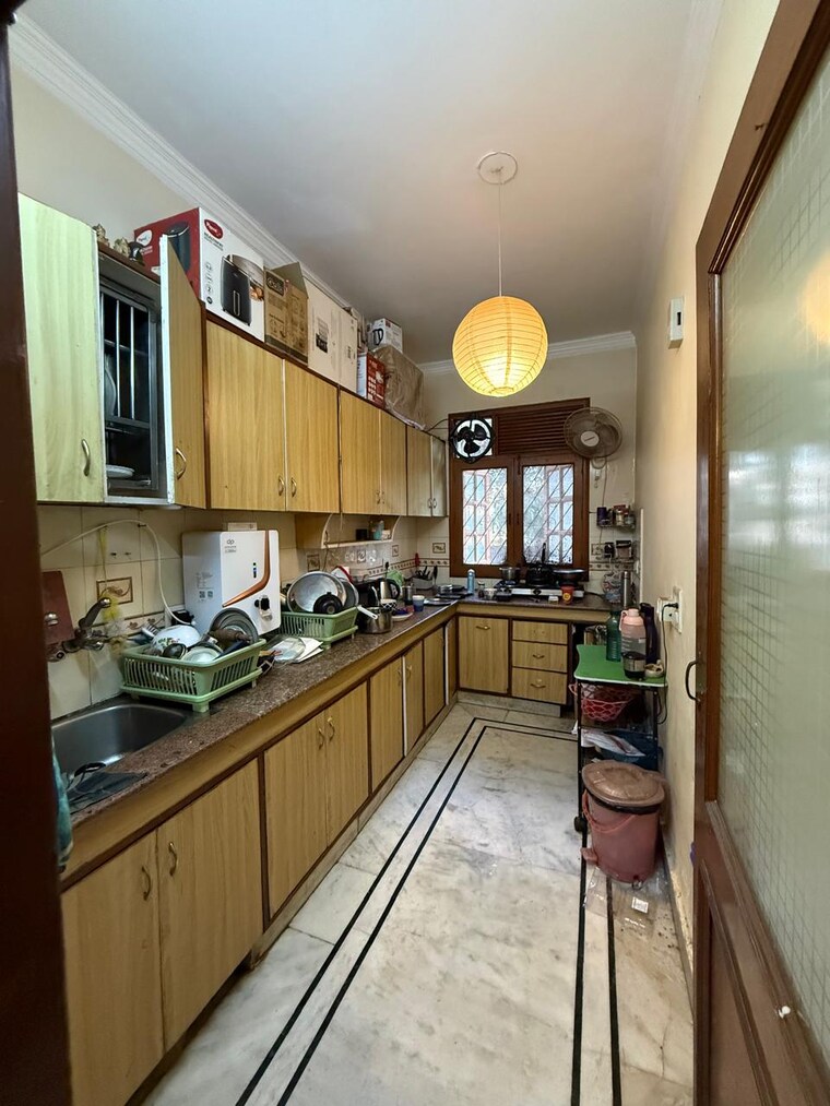 Kitchen, kalkaji 2 Bedroom 100 Sq.Ft. Builder Floor In Kalkaji Delhi 9697134