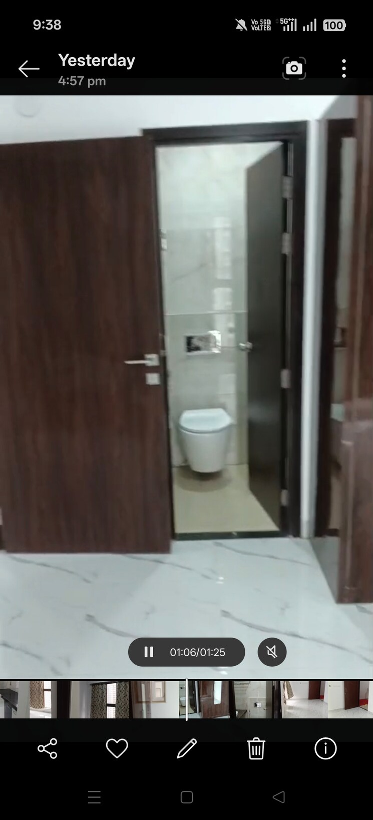 Bathroom, raymond-ten-x-habitat 1 Bedroom 408 Sq.Ft. Apartment In Pokhran Road No Two Thane 9697161