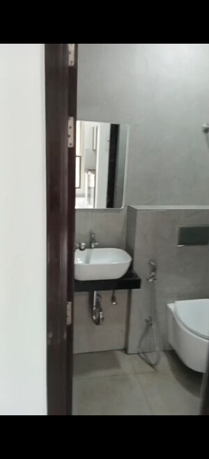 Bathroom in 1 BHK Apartment at Raymond Ten X Habitat, Pokhran Road No Two – for Rent