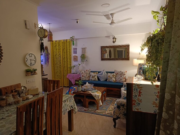Living Room, gaur-atulyam 2 Bedroom 1040 Sq.Ft. Apartment In Omicron I Greater Noida Greater Noida 9697201
