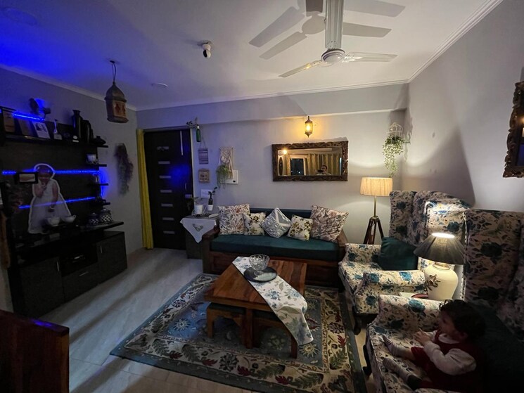 Living Room, gaur-atulyam 2 Bedroom 1040 Sq.Ft. Apartment In Omicron I Greater Noida Greater Noida 9697207