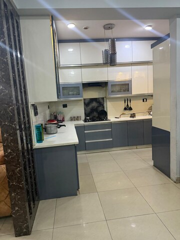 Kitchen in 3 BHK Apartment at Prateek The Royal Cliff, Sain Vihar – for Sale