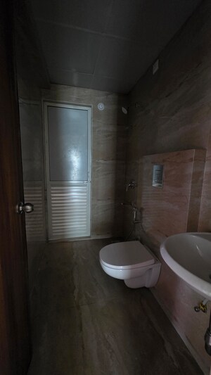 Bathroom in 1 BHK Apartment at Siddhi Highland Springs, Dhokali – for Rent