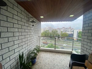 Balcony in 2 BHK Apartment at Chintamani Pushkardeep, Warje – for Rent