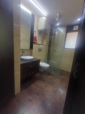 Attached Bathroom in 3 BHK Builder Floor at Kalkaji – for Rent