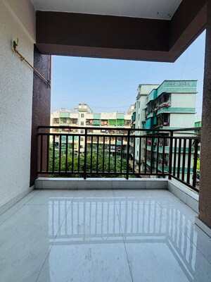 Balcony in 2 BHK Apartment at Shreeji Tower Badlapur, Badlapur East – for Sale