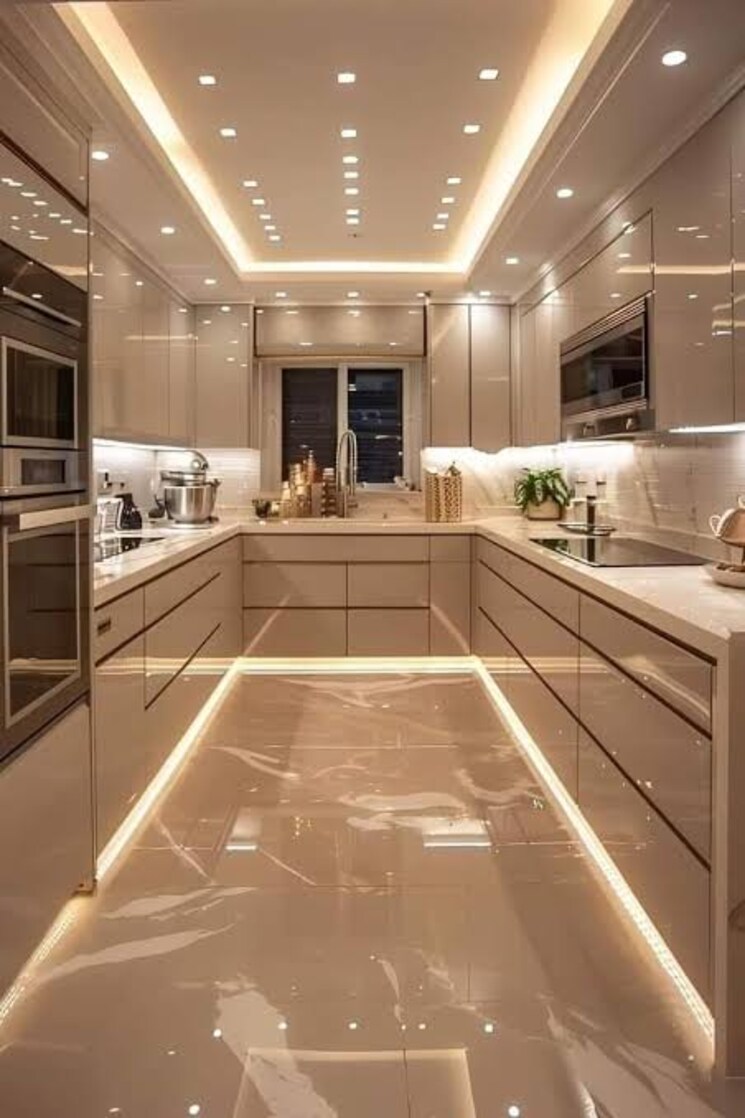 Kitchen, ansal-heights-ii-villas 5 Bedroom 3200 Sq.Ft. Apartment In Sector 92 Gurgaon 9697382