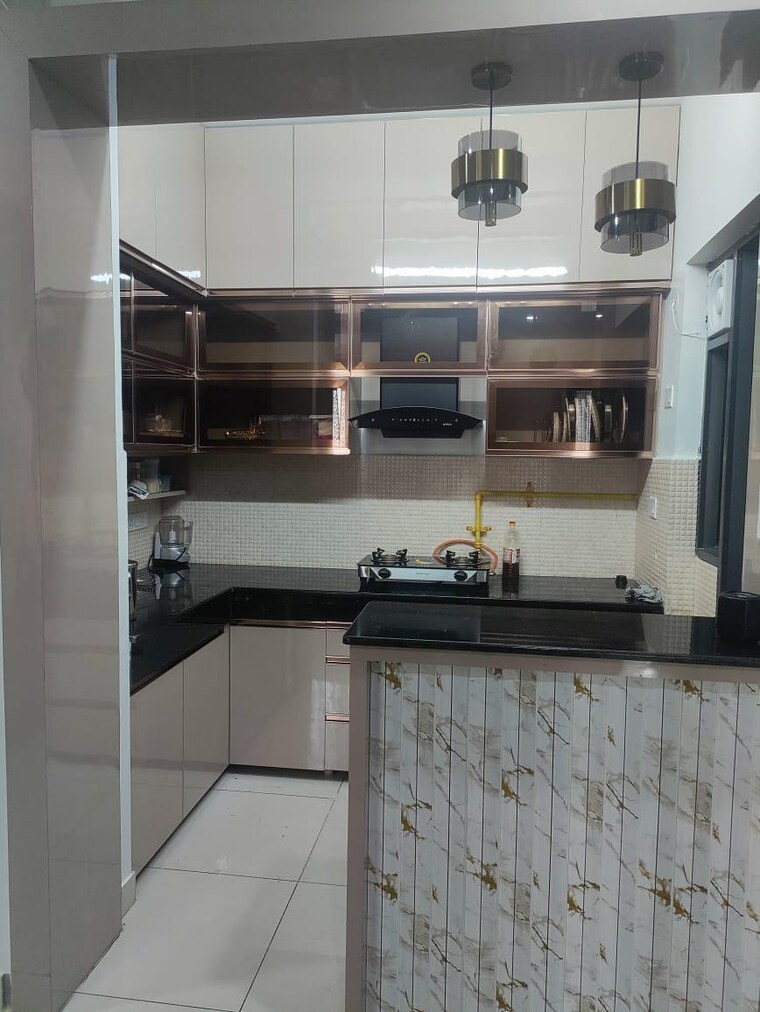 Kitchen, rwa-apartments-sector-47 3 Bedroom 500 Sq.Mt. Builder Floor In Sector 47 Noida 9697387