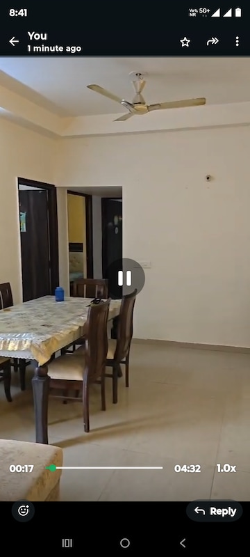 Bedroom in 3 BHK Apartment at Antriksh Golf View, Sector 78 – for Rent