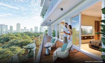 Balcony in 4 BHK Apartment at Sare Club Terraces, Sector 92 – for Sale