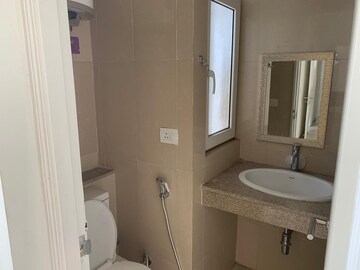 Bathroom in 3 BHK Builder Floor at Emaar MGF Emerald Hills, Sector 65 – for Rent
