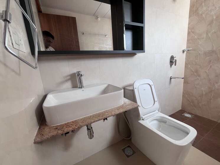 Attached Bathroom, monarch-aqua 3 Bedroom 1219 Sq.Ft. Apartment In Kr Puram Bangalore 9697419