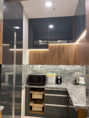 Kitchen in 4 BHK Apartment at SS The Leaf, Sector 85 – for Rent