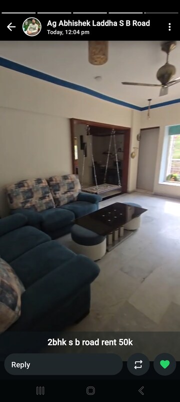 Living Room in 3 BHK Apartment at Sai Canary, Balewadi – for Rent
