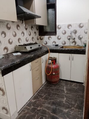 Kitchen in 2 BHK Builder Floor at Govindpuri – for Rent