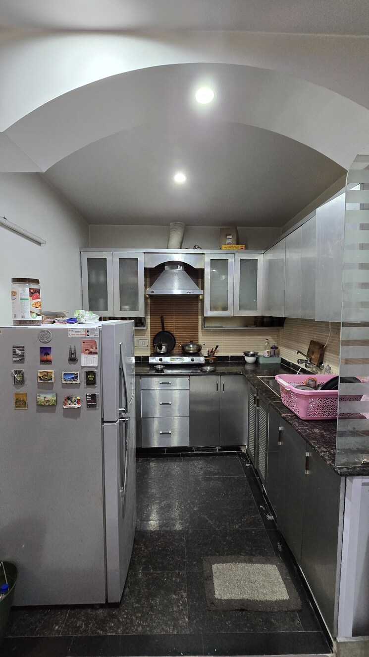 Kitchen, govindpuri 3 Bedroom 907 Sq.Ft. Builder Floor In Govindpuri Delhi 9697497