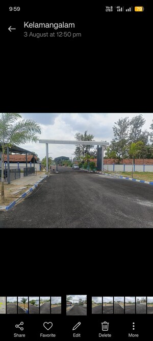 2 BHK Independent House – Exterior View View at Kelamangalam rd - for Sale