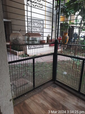 Balcony in 2.5 BHK Apartment at Dombivli East – for Rent