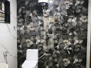 Bathroom in 3 BHK Builder Floor at Dar Al Aman Apartment, Benson Town – for Rent