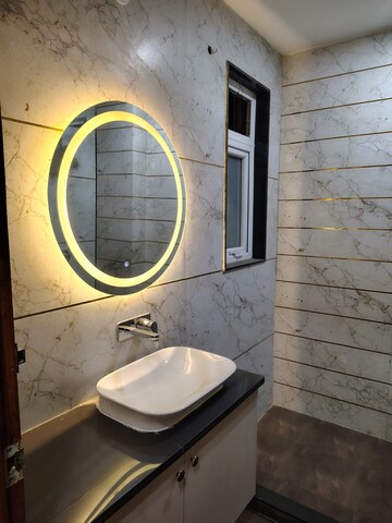 Bathroom in 4 BHK Builder Floor at Ansal API Esencia, Sector 67 – for Rent