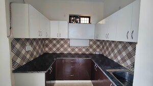 Kitchen in 3 BHK Builder Floor at Green Fields Colony – for Rent