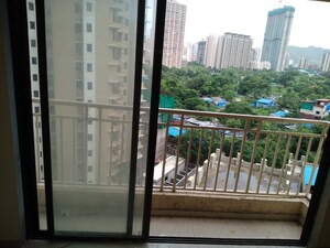 Balcony in 1 BHK Apartment at Puranik Hometown, Ghodbunder Road – for Rent