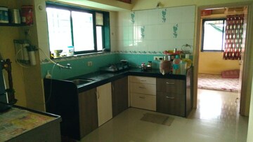 Kitchen in 2 BHK Apartment at Guru Ganesh Nagar Society, Kothrud – for Rent