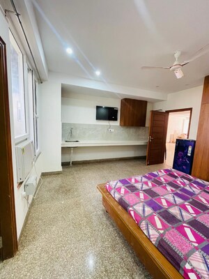 Bedroom in 1 RK Builder Floor at M3M Atrium, Sector 57 – for Rent