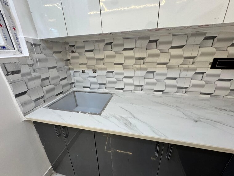 Kitchen, vvip-mangal 3 Bedroom 2075 Sq.Ft. Apartment In Raj Nagar Extension Ghaziabad 9697849