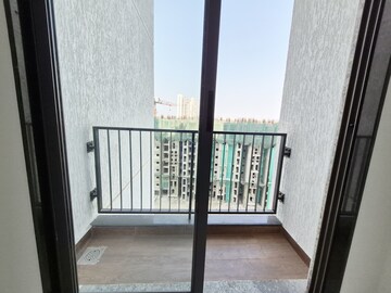 Balcony in 1 BHK Apartment at Runwal My City Phase II Cluster 05, Dombivli East – for Rent
