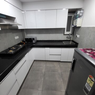 Kitchen in 1 RK Builder Floor at Sector 57 – for Rent