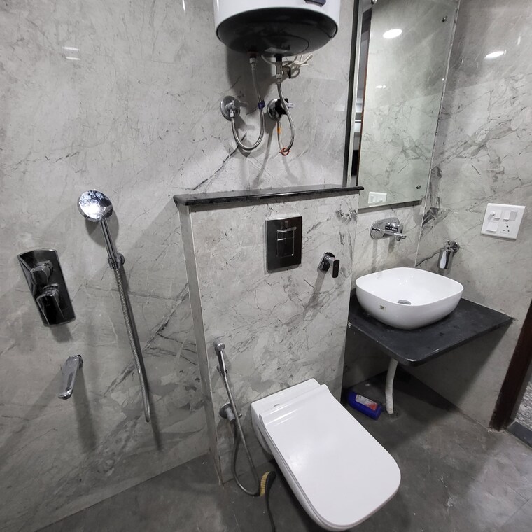 Bathroom, sector 57 1 RK 350 Sq.Ft. Builder Floor In Sector 57 Gurgaon 9697897