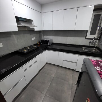 Kitchen in 1 RK Builder Floor at Sector 57 – for Rent