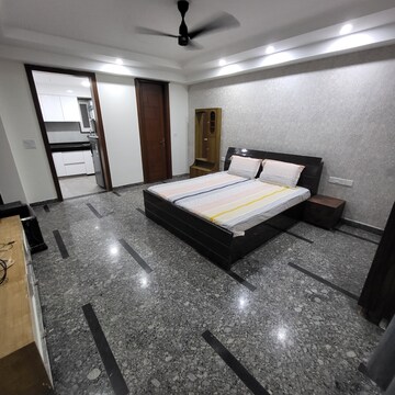 Living Room in 1 RK Builder Floor at Sector 57 – for Rent