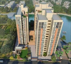 3 BHK Apartment – Exterior View View at Memnagar - for Rent