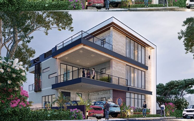 Exterior View, patighanpur 4 Bedroom 3060 Sq.Ft. Villa In Patighanpur Hyderabad 9697886