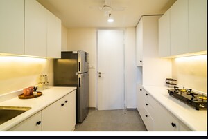 Kitchen in 3 BHK Apartment at Lodha Fiorenza, Goregaon East – for Sale