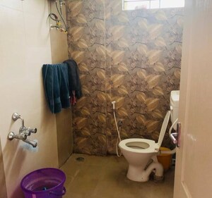 Bathroom in 2 BHK Builder Floor at Horamavu – for Rent