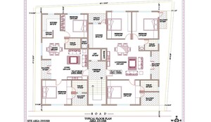 Floor Plan in 2 BHK Builder Floor at Horamavu – for Rent