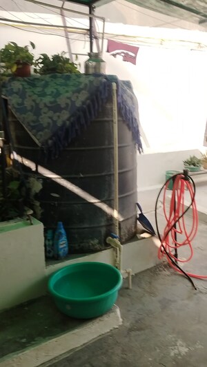 Staircase in 1 RK Builder Floor at Savitri Nagar – for Rent