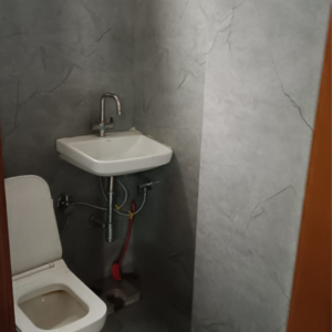 Bathroom in 1 RK Builder Floor at Sector 45 – for Rent
