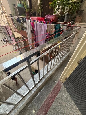 Balcony in 1 BHK Apartment at Chattarpur – for Rent