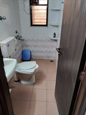Bathroom in 2 BHK Apartment at Deep Tower, Andheri West – for Rent