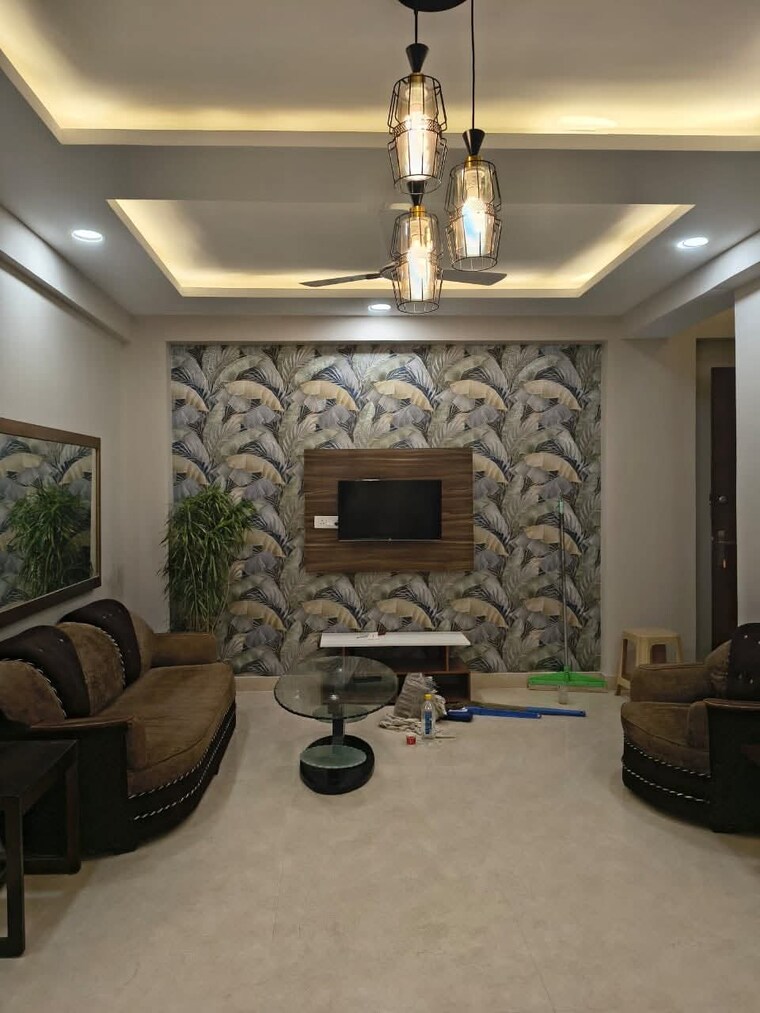 Living Room, saket 4 Bedroom 1500 Sq.Ft. Apartment In Saket Delhi 9698362