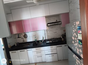 Kitchen in 3 BHK Apartment at KIPL Morya, Kasarvadavali – for Rent