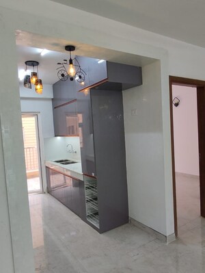 Kitchen in 4 BHK Apartment at Uninav Bliss, Raj Nagar Extension – for Rent