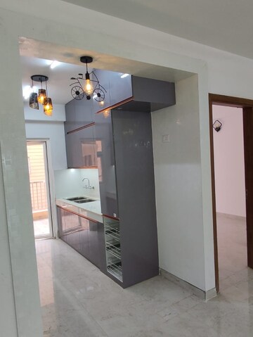 Kitchen in 4 BHK Apartment at Uninav Bliss, Raj Nagar Extension – for Rent