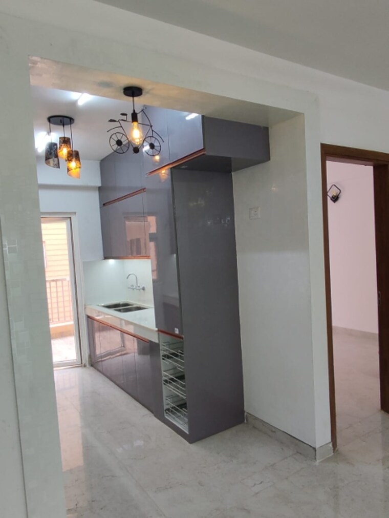 Kitchen, uninav-bliss 4 Bedroom 2590 Sq.Ft. Apartment In Raj Nagar Extension Ghaziabad 9698346