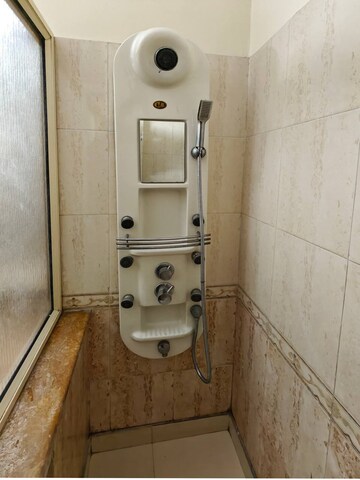 Bathroom in 2 BHK Apartment at Malviya Nagar – for Rent